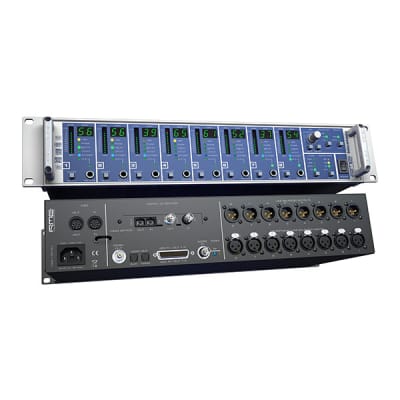RME Micstasy 8 Channel Microphone Preamp 192 kHz Analog to Digital Converters - MIC1 - 874792004252 image 2