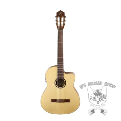 Ortega RCE125SN Family Series Full Size Nylon String Guitar - Natural w/Gig Bag image 3