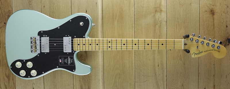 Fender American Professional II Telecaster® Deluxe, Maple Fingerboard, Mystic Surf Green US21015187 image 1