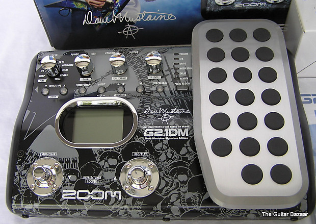 Zoom G2.1DM Dave Mustaine Signature Multi Effects Guitar Pedal 2011