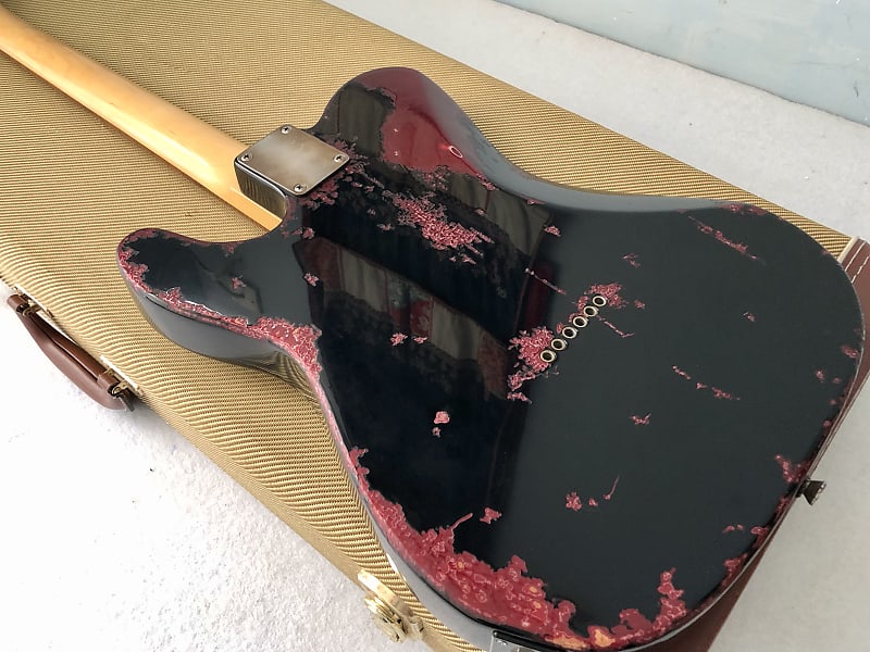🐝林檎 Special Relic Aged 🐝 Greco Japan Faded Red Black