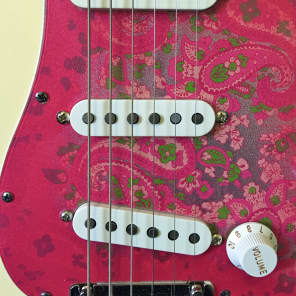 FENDER David Gilmour paisley pink Stratocaster (w / Duncan, CS 69, Fat 50's, Shielded & MORE) image 4