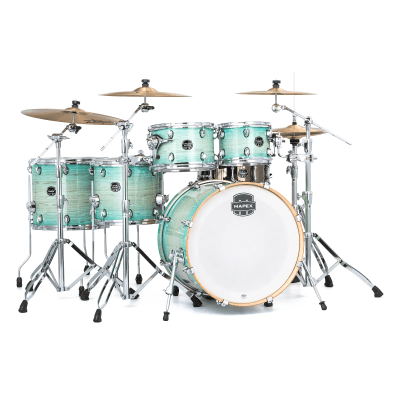 Mapex AR628S Armory 22x18" / 10x8" / 12x9" / 14x14" / 16x16" / 14x5.5" 6pc Studioease Shell Pack with Chrome Hardware