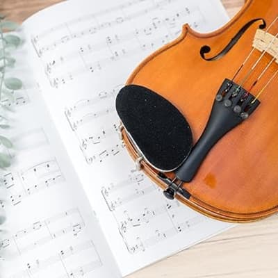 Foam Violin Chin Rest Pad with Adhesive Backing for Full Size 4/4 Also Fits 3/4 Chinrest image 6