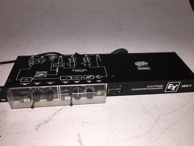 Vintage Electro-Voice XEQ-2 crossover 1980's Black | Reverb