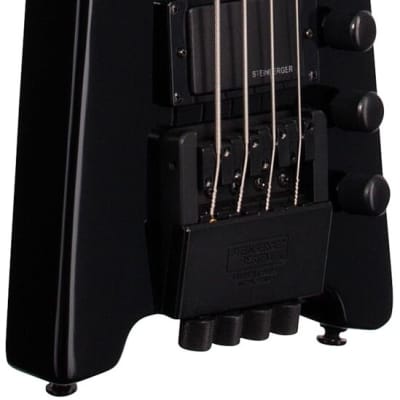 Steinberger Spirit XT-2 Standard Electric Bass (with Gig Bag), Black image 8