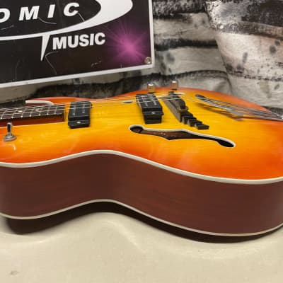 Soares'y Guitars Archtop Hollow Body Singlecut 4-string Tenor Guitar - Local Pickup Only image 13