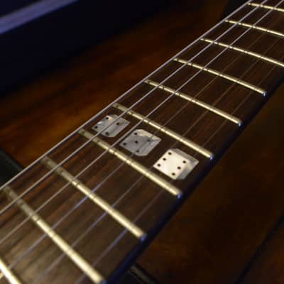 Jackson USA Scott Ian Anthrax Signature JJ1 Natural Korina Custom Dice Inlay Ransom Headstock Guitar image 2