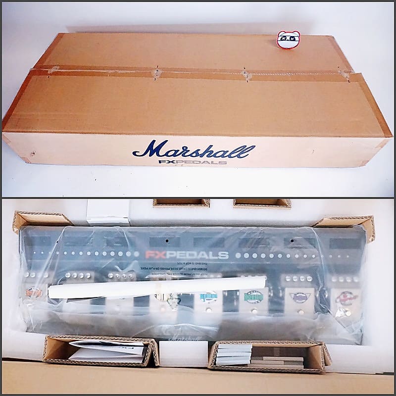 Marshall PB-8-U | Rare: Dealer Store Display Board +Pedals Lot image 1