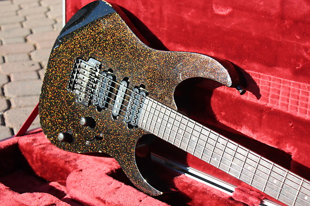 2007 Ibanez Prestige RG1570 Mirage Red Team J-Craft Guitar