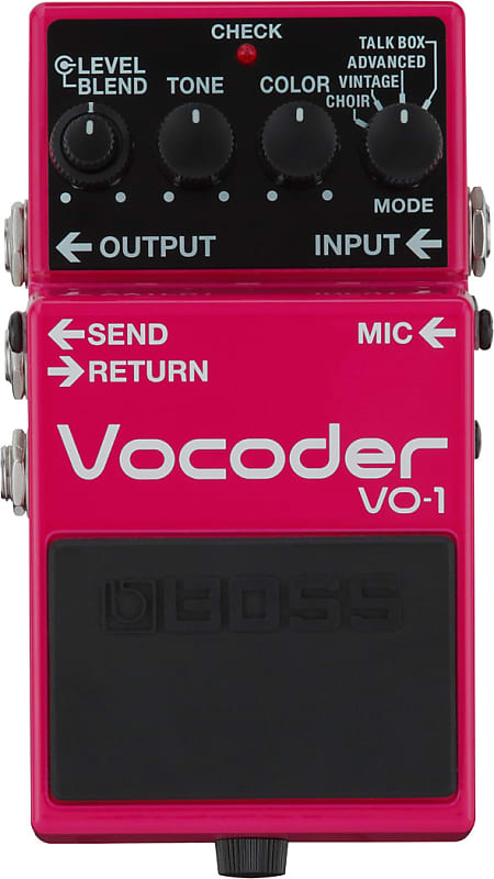 Boss VO-1 Vocoder Voice Effects Guitar Pedal VO1 image 1