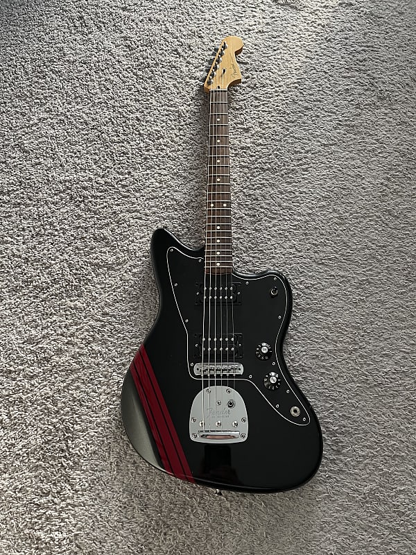 Fender FSR Blacktop Jazzmaster 2014 Competition Stripe