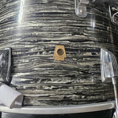 Ludwig 1967 Classic Kit Black Oyster Pearl 20/13/16 image 14