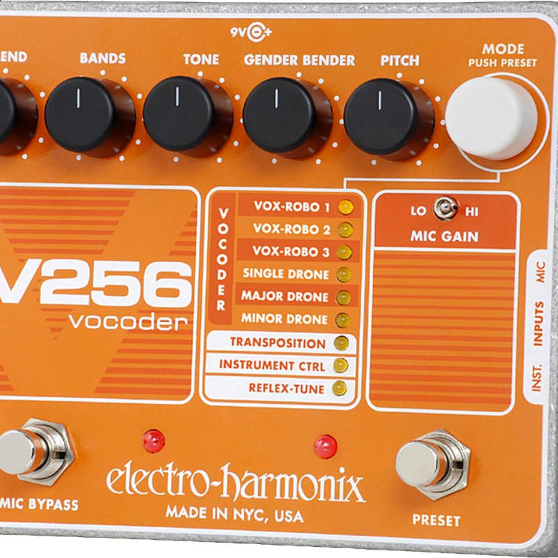 Electro Harmonix V256 Vocoder with Reflex Tune and 8-256 Bands | Reverb