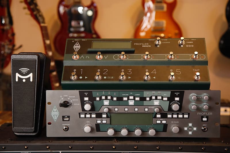 Kemper Profiler Amplifier Rack &amp; Footswitch Bundle Pre-Owned 