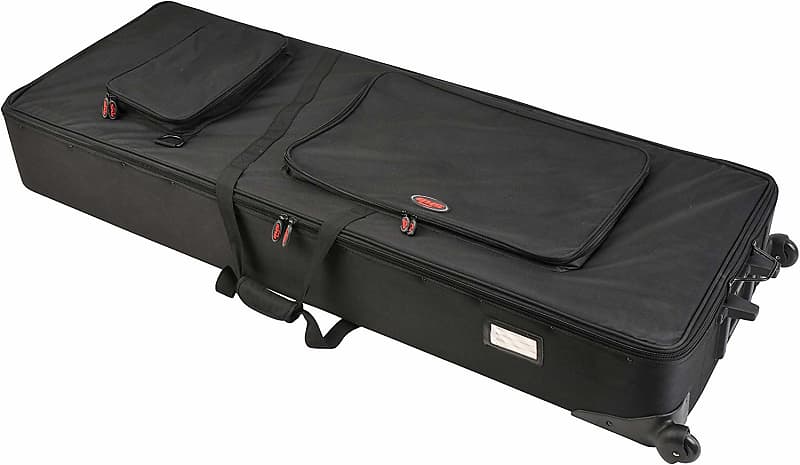 SKB 88-Note Keyboard Soft Thick Padded Case w/ Wheels image 1
