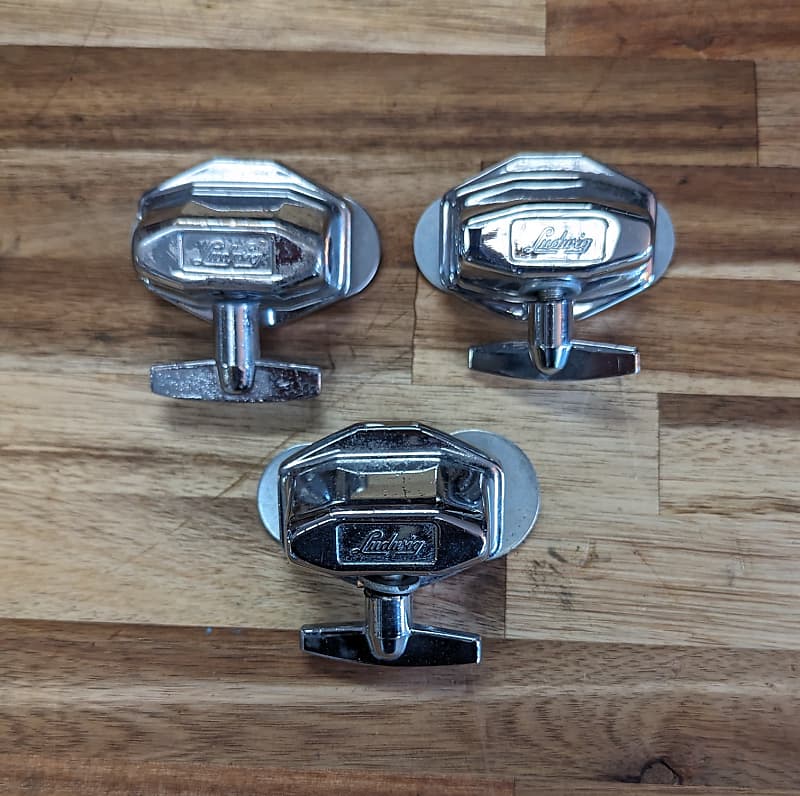 Ludwig Floor tom leg mounts set of 3 Reverb