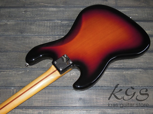 CoolZ ZJB-1R Jazz Bass 2009 3 Tone Sunburst | Reverb