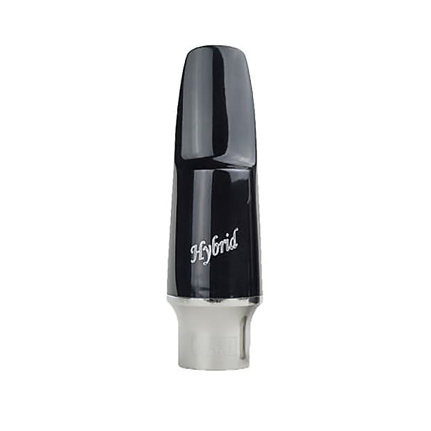 Bari Woodwind - Hybrid Tenor Saxophone Mouthpiece - Stainless Steel & Hard Rubber - 6* Facing image 1