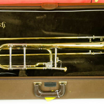 90's Bach Model 36 Stradivarius  Tenor Trombone w/ Case, 36BO image 4