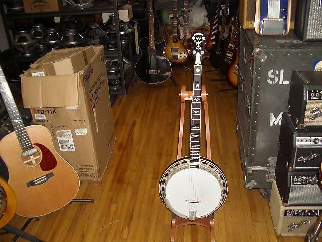 Deering Tenbrooks Legacy 5-String Banjo, Vintage Brown image 1