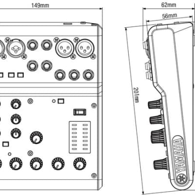 Yamaha MG06 6 Channel Stereo Mixer image 6