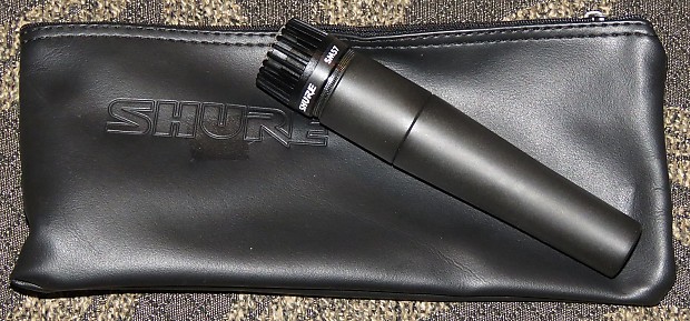 Shure SM-57 SM57 Dynamic Instrument Microphone - Exc w/Bag | Reverb