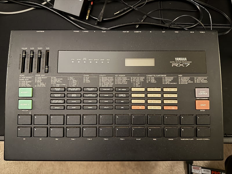 Yamaha RX7 Rhythm Programmer Drum Machine | Reverb