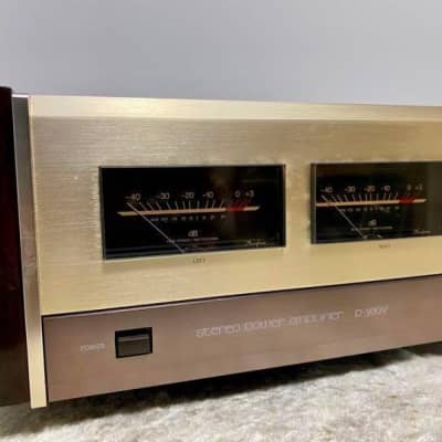 ACCUPHASE P-300 Power Amplifier - Stereo Analog Vintage AC100V Tested Rare image 4