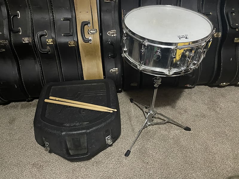 Pearl educational student snare drum with case and stand Reverb