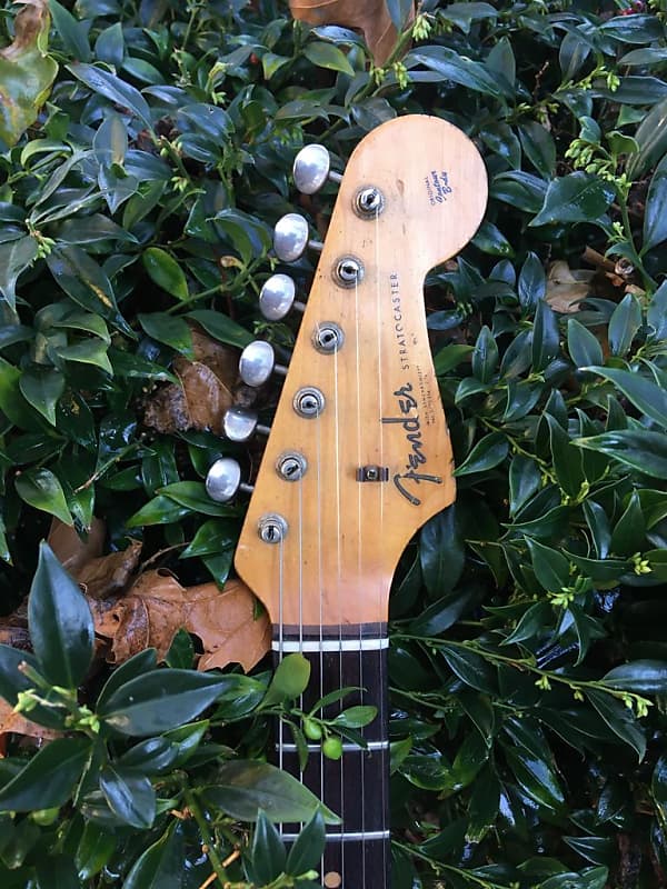 Fender Stratocaster 1963 - White - Ex Ozzy Osbourne , Gillan , Bernie Torme