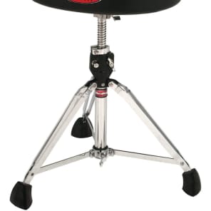 Gibraltar 9608-2T 9600 Series 2-Tone Saddle Drum Throne