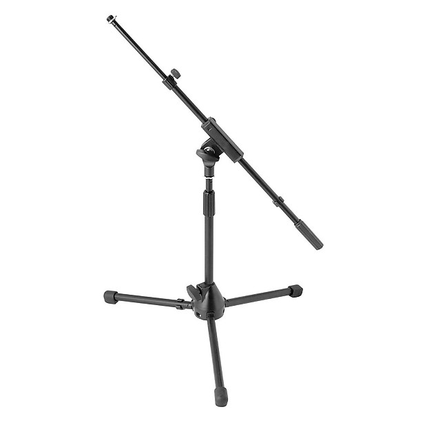 On-Stage MS7411TB Kick Drum/Amp Mic Stand w/ Telescoping Boom image 1