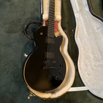 Gibson Les Paul Studio Gothic II EMG 2006 - Gothic Black | Reverb