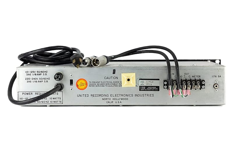 Urei Universal Audio 1176LN Rev. F Limiting Amplifier image 3