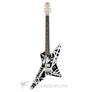 Eddie Van Halen EVH Striped Series Star Electric Guitar