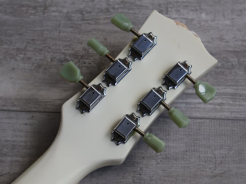 Blitz by Aria Pro II SG Double Cutaway (White) | Reverb