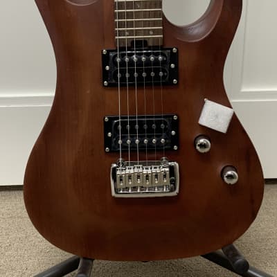 Aria Pro II Mac Deluxe Electric Guitar- Brown - Floor Model w/FREE GUITAR PEDAL image 2