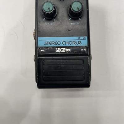 Loco Box CH-01 Stereo Analog Chorus Vintage Guitar Effect Pedal MIJ Japan for sale