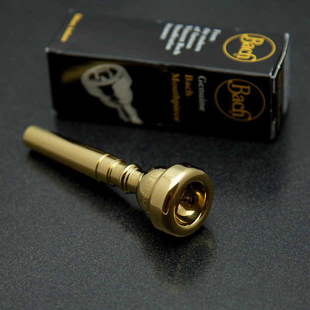  Metal Gold 12C Trumpet Mouthpiece Compatible With Bach