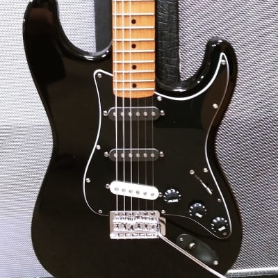 Harmony Stratocaster 80's Glossy Black image 1