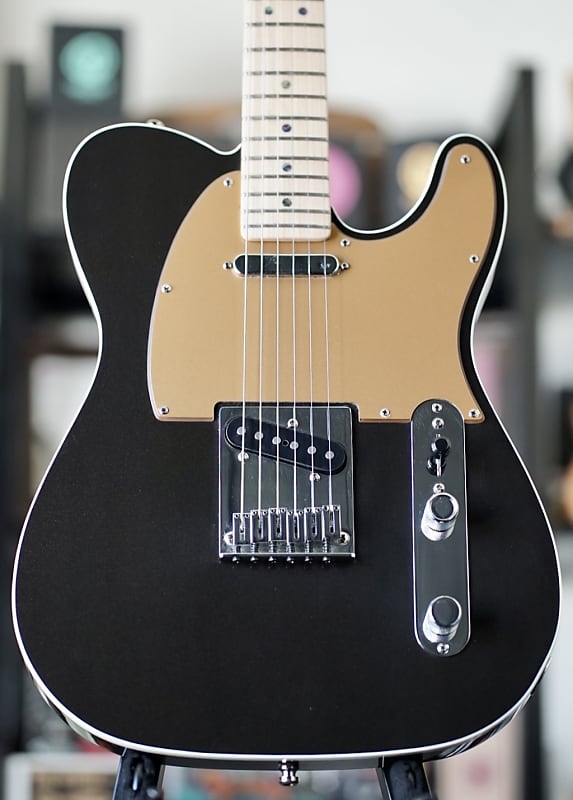 Fender American Telecaster Deluxe Montego Black 2008 | Reverb