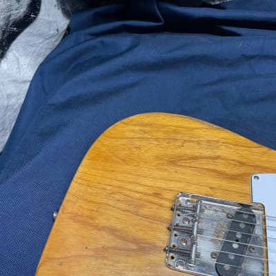Fender American PARTS Telecaster Guitar - re-finished / routed for humbuckers 1972 - Local Pickup Only image 3