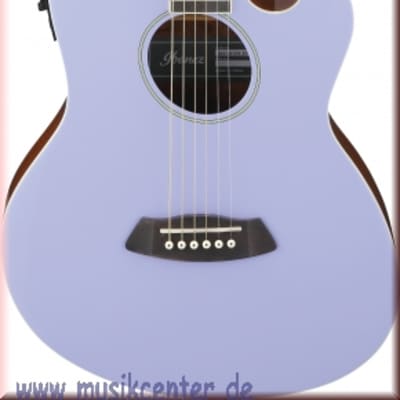Ibanez TCY10E-LVH Talman Akustikgitarre Doppel Cut Lavender  Pink for sale