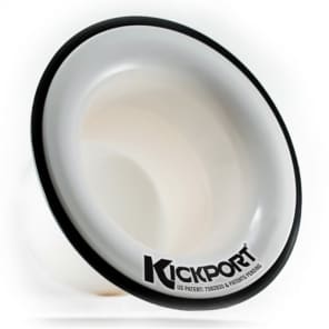 KickPort KP1WH Kickport Bass Drum Sonic Enhancement Port Insert