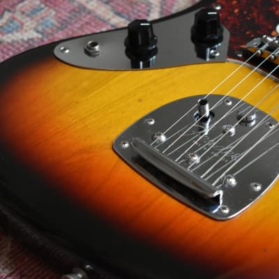 1998 Fender Japan “Order” JG66 Jaguar Left-Handed Sunburst, CIJ, Limited, Offset image 5
