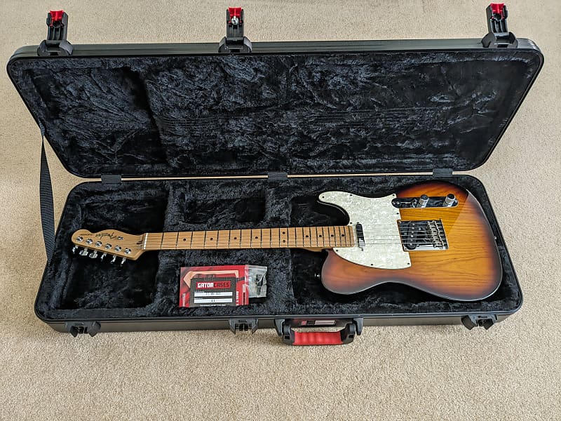2010 Fender American Standard Telecaster with new Gator TSA ATA Molded Electric Guitar Case image 1