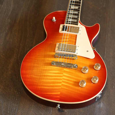 Killer Top! 2012 Gibson Les Paul Traditional Plus  Heritage Cherry Sunburst + Gibson Hard Case image 4