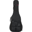 Gator GTACOUSTICBLK Transit Series Acoustic Guitar Gig Bag with Charcoal Exterior