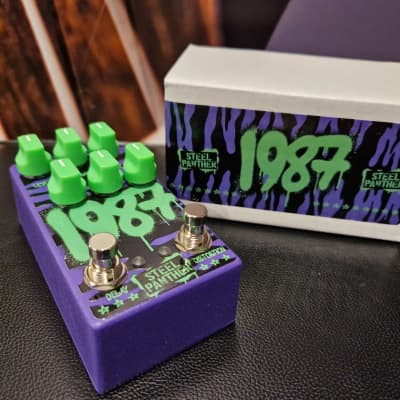 Steelpanther 1987 Guitar Pedal, Delay & Distortion | Reverb